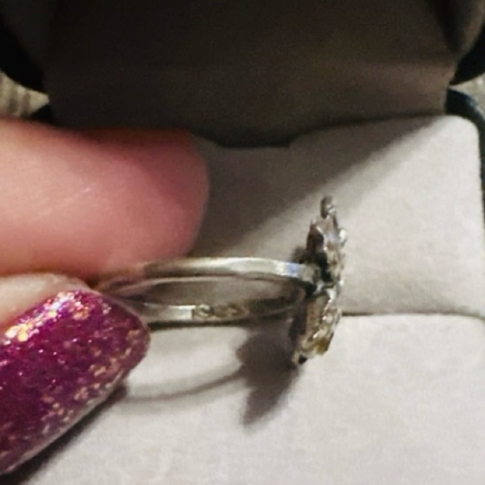 Sterling Black Hills Butterfly Ring - Picture 4 of 8